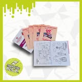 Zakładki tematyczne zaprojektowane dla Fundacji Sempre a Frente